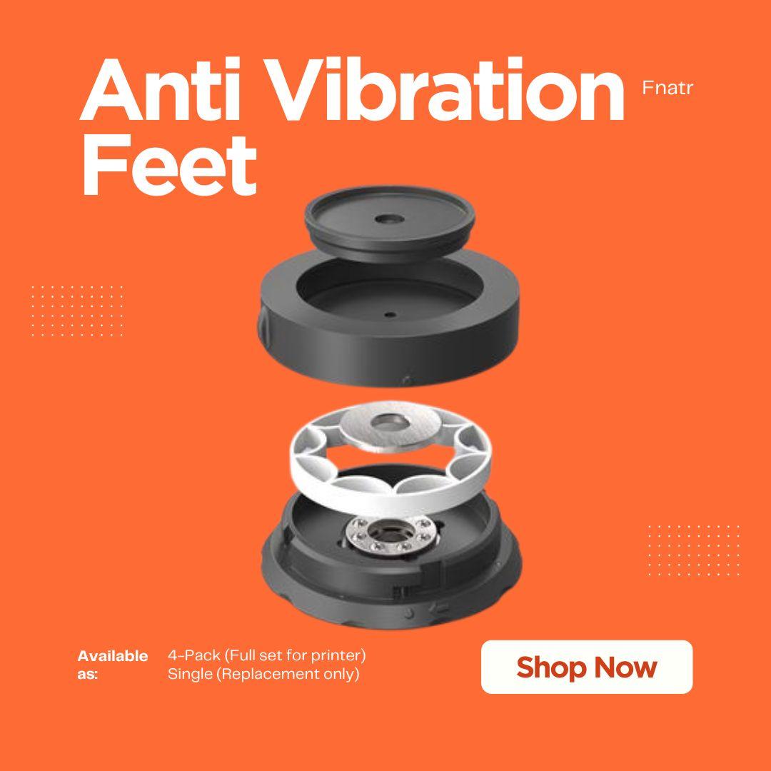 HULA Anti Vibration Feet for Bambu Lab A2L / A1 Series