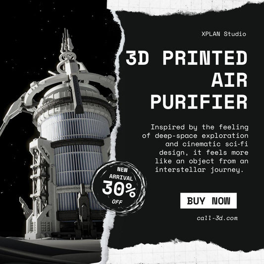 3D Printed Gift: X‑Plan Atlas Space Station Air Purifier Kit