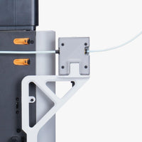 Bambu TPU Feed Assist Module installed on rear of Bambu H2D 3D printer