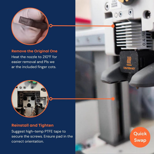 Call3D Hotend Heating Insulation Pad for A1/A1 Mini