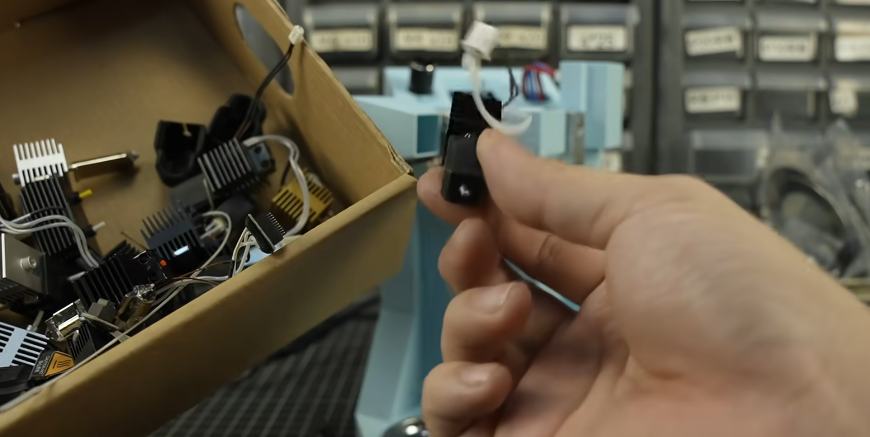 A  box of bambu lab 3rd hotend