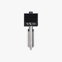 0.6 mm hotend with nozzle compatible with H2 series / P2S / X2D on a white background