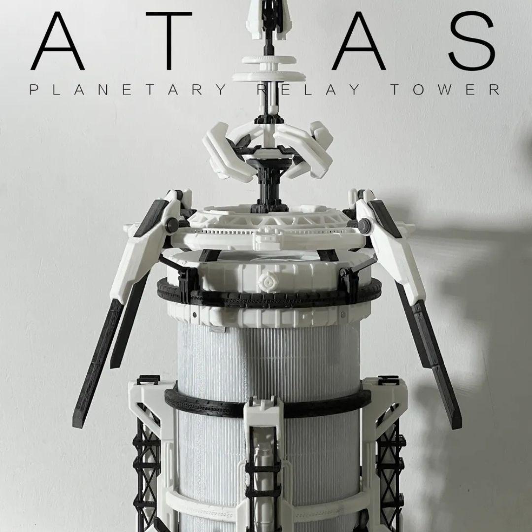 3D Printed Gift: X‑Plan Atlas Space Station Air Purifier Kit