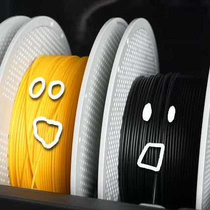 Filament with a Cartoon Emoji