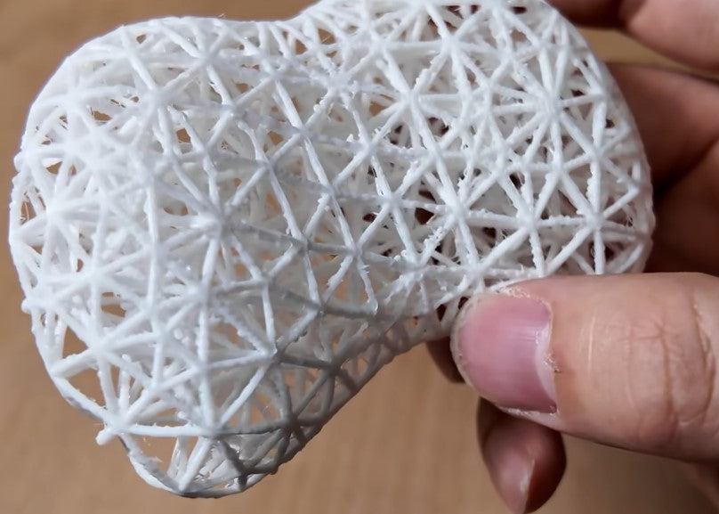 TPU Filament After Drying Print Result