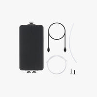 Filament Track Switch package contents: switch, 6-pin cable, PTFE tubes, and mounting screws