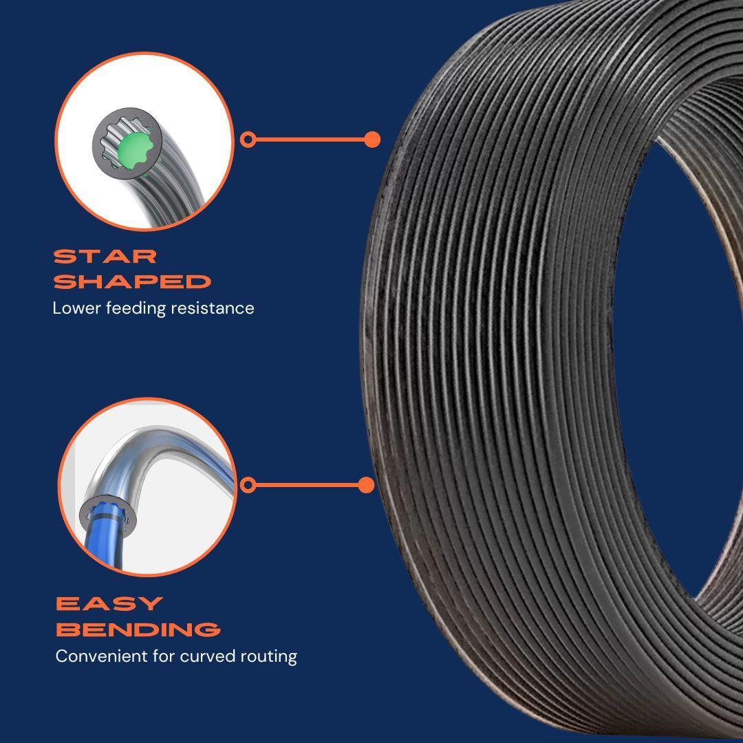1 Meter 3D Printer PTFE Tube for Smooth 1.75mm Filament Feeding