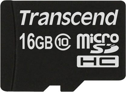 Transcend 16GB MicroSDHC Class 10 Memory Card