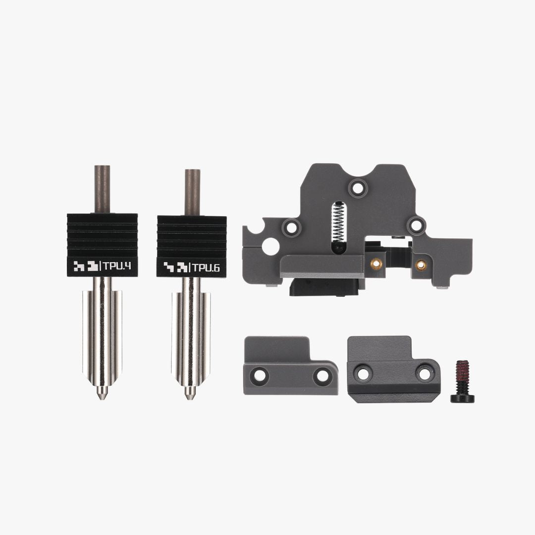 H2D TPU High-Flow Kit full components including Bambu TPU Nozzle and accessories