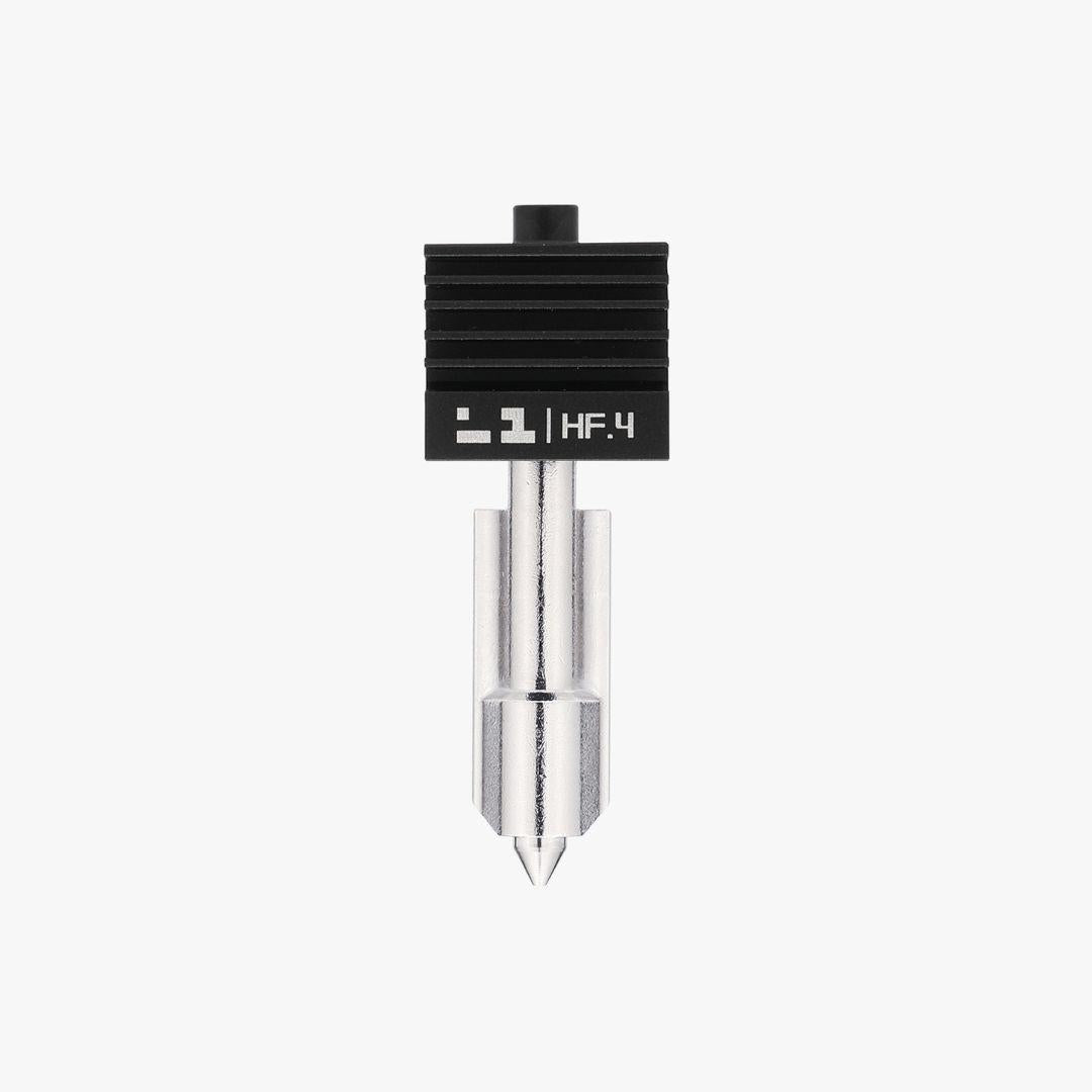 0.4 High volume hotend with nozzle compatible with H2 series / P2S / X2D on a white background