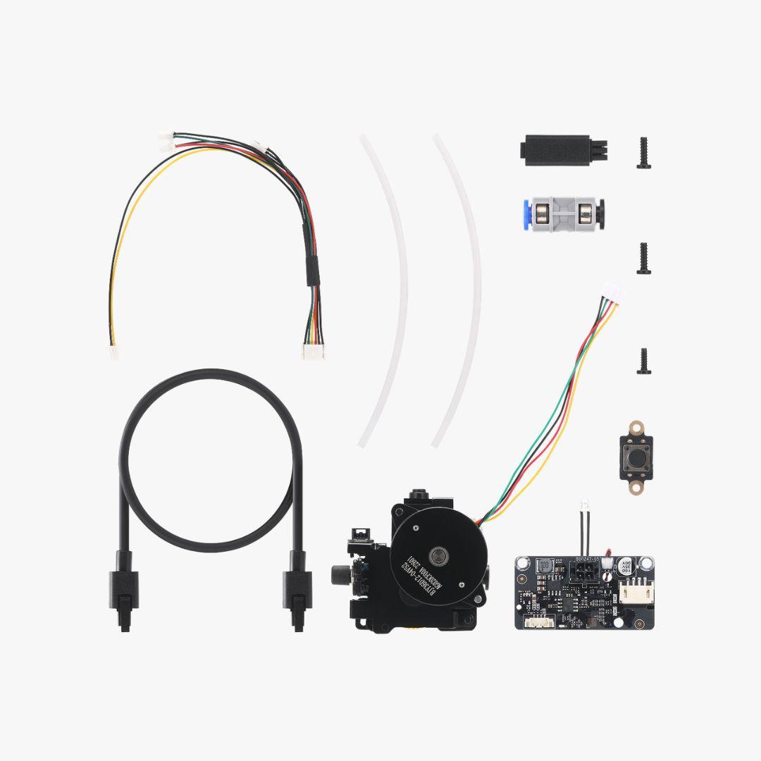 What's included: Bambu TPU Feed Assist Module full parts and components kit