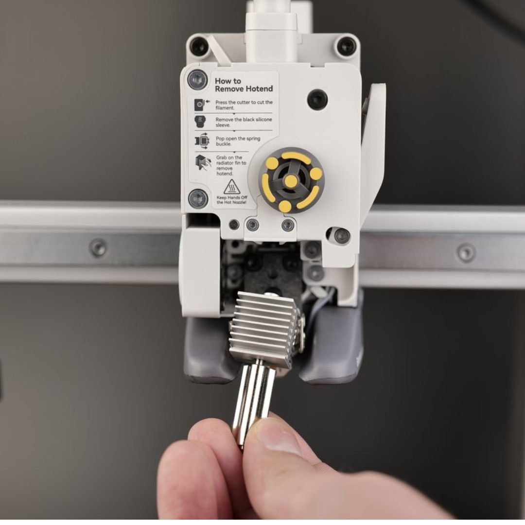 Bambu A1 Hotend Quick Removal – Fast Tool-Free Swap