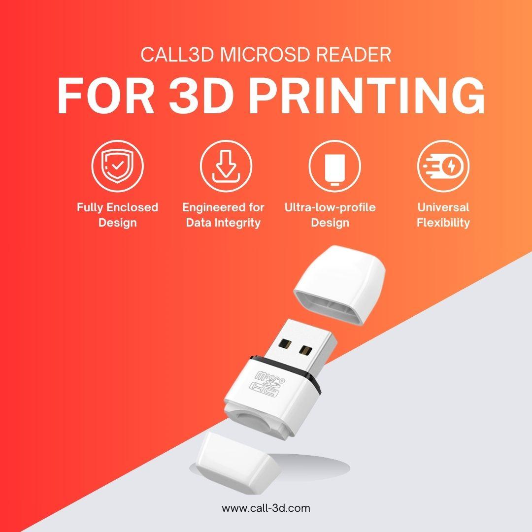 MicroSD Card Reader for 3D printer