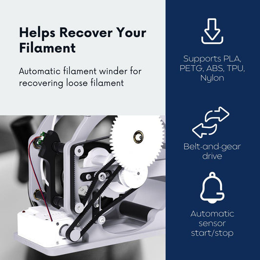 Filament Winder – Smart Automatic Respooler for Clean, Tangle-Free Spools