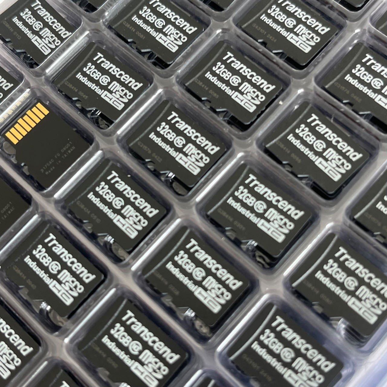 Batch of Transcend MLC microSD cards for 3D printers – consistent, reliable storage for long prints