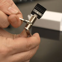 Removing Phaetus M4 EndCoat Nozzle from Conch Hotend with included H7 open-end and H3 Allen wrenches