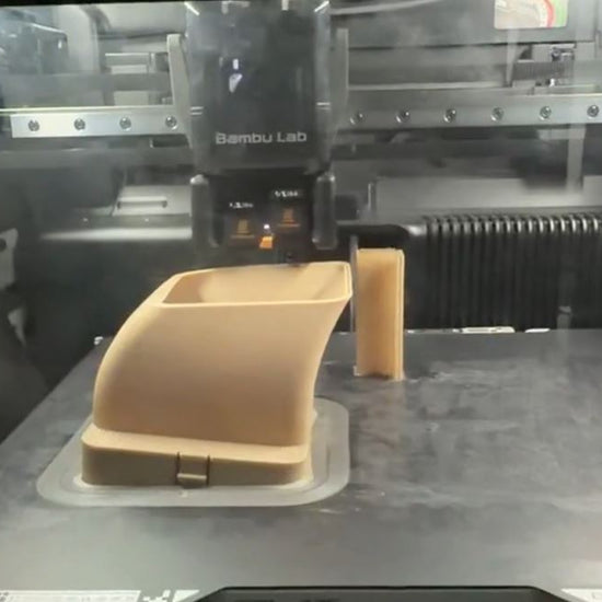 Kexcelled PAEK filament printing on a Bambu Lab H2D printer