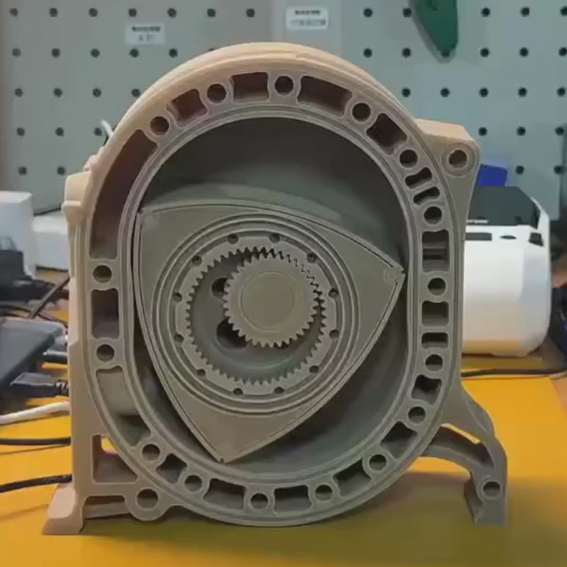Engine model printed with Kexcelled PAEK high-performance filament