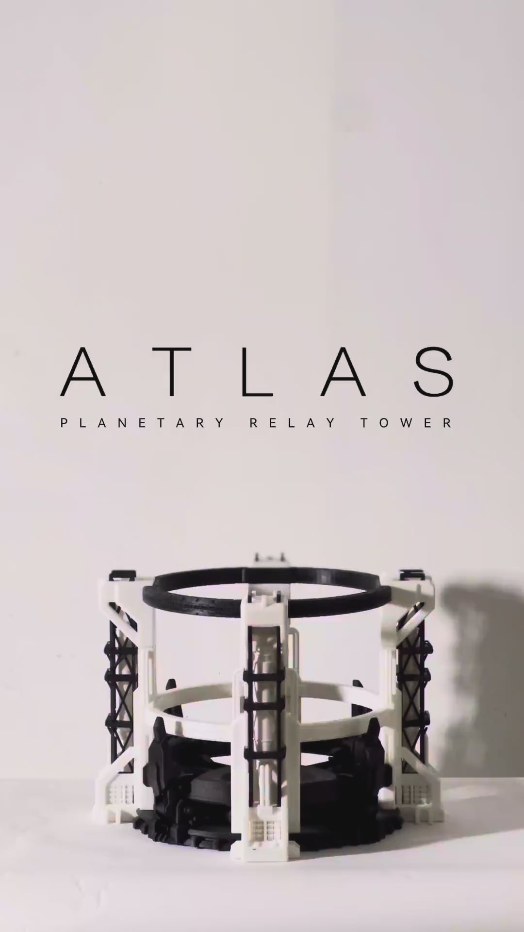 Planetary Relay Tower Atlas Air Purifier-Free 3DPrint Model