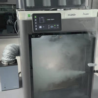  FNATR X2D ventilation rapidly clears smoke/fumes during high-temperature printing (results vary)