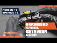 Hardened Steel Extruder Gear Assembly for Bambu Lab P1S, X1C , P2S & X2D