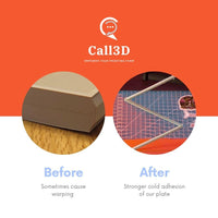 Call3D X2D Cool Plate for Bambu Lab — Double-Sided Matte